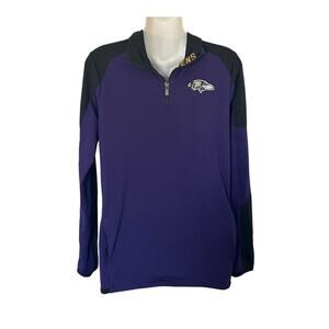 Baltimore Ravens Purple Embroidered Jacket youth sz 14/16